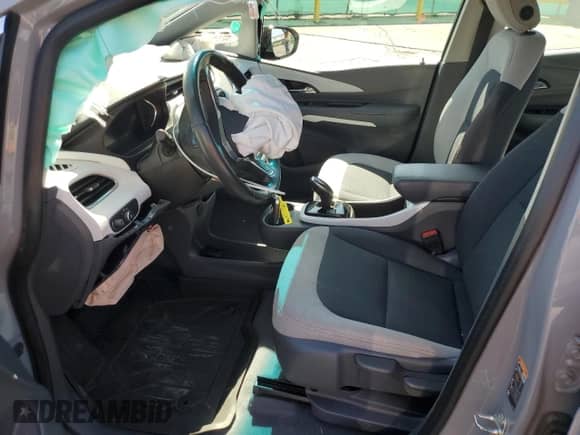 2020 Chevrolet Bolt EV LT with VIN 1G1FY6S02L4121928, listed as a Copart auction lot 84521385 with 11,986 mi miles and Salvage title. Bid and sale history available at DreamBid. Image 7.