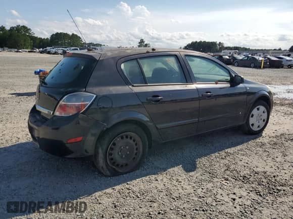 2008 Saturn Astra XE with VIN W08AR671985107728, listed as a Copart auction lot 64189145 with 235,093 mi miles and Salvage title. Bid and sale history available at DreamBid. Image 3.