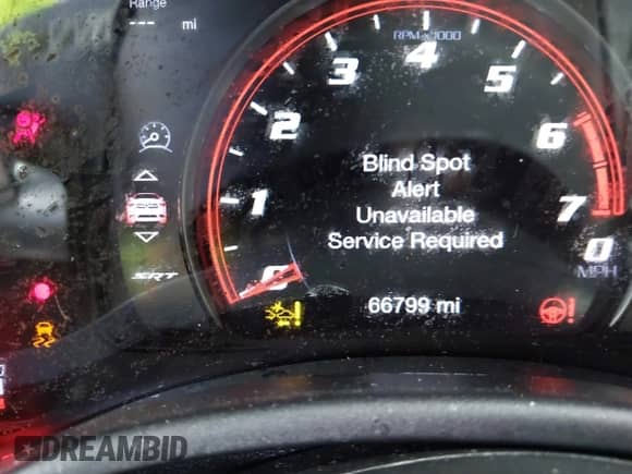 2018 Dodge Durango SRT with VIN 1C4SDJGJ7JC498294, listed as a IAAI auction lot 42311210 with 66,799 mi miles and . Bid and sale history available at DreamBid. Image 15.