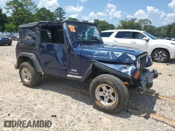 2006 Jeep Wrangler Sport z VIN 1J4FA49S46P710371, wystawiony jako Copart lot #63701095 z przebiegiem 110 750 mil mil oraz Szkoda całkowita • Salvage title. Historia ofert i sprzedaży dostępna na DreamBid. Obrazek 4.