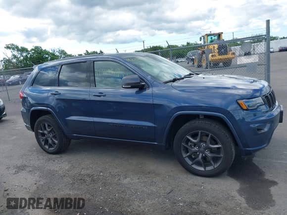 2021 Jeep Grand Cherokee Limited with VIN 1C4RJFBG3MC810728, listed as a IAAI auction lot 42340519 with 46,180 mi miles and . Bid and sale history available at DreamBid. Image 13.