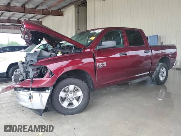 2022 Ram 1500 SLT z VIN 1C6RR7LG9NS210078, wystawiony jako Copart lot #59531765 z przebiegiem 56 864 mil mil oraz Nie do naprawy • Non repairable. Historia ofert i sprzedaży dostępna na DreamBid. Obrazek 1.