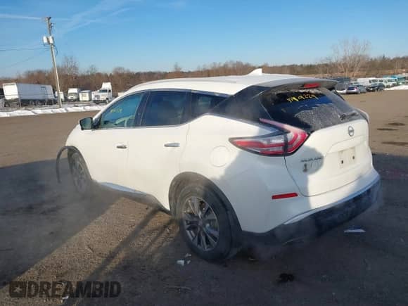 2017 Nissan Murano S with VIN 5N1AZ2MH8HN109760, listed as a IAAI auction lot 41401229 with 84,229 mi miles and . Bid and sale history available at DreamBid. Image 3.