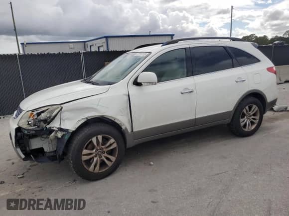 2012 Hyundai Veracruz GLS with VIN KM8NUDCC4CU183774, listed as a Copart auction lot 82235185 with 188,416 mi miles and Salvage title. Bid and sale history available at DreamBid. Image 1.