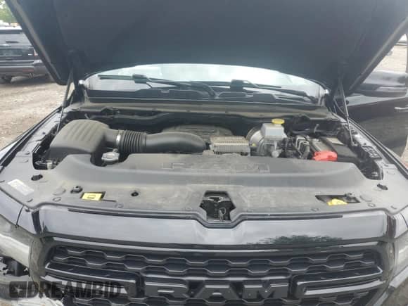 2023 Ram 1500 Big Horn with VIN 1C6SRFMT1PN605624, listed as a Copart auction lot 58951045 with 35,762 mi miles and Salvage title. Bid and sale history available at DreamBid. Image 11.