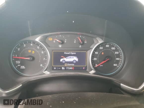 2019 Chevrolet Equinox Premier with VIN 2GNAXNEV5K6104051, listed as a Copart auction lot 66986835 with 77,240 mi miles and Salvage title. Bid and sale history available at DreamBid. Image 9.