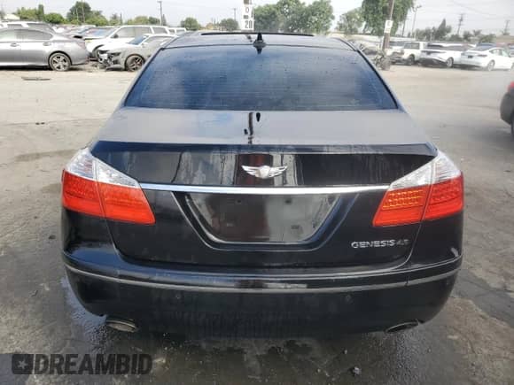2011 Hyundai Genesis with VIN KMHGC4DF6BU114345, listed as a Copart auction lot 66494465 with 213,738 mi miles and Salvage title. Bid and sale history available at DreamBid. Image 6.