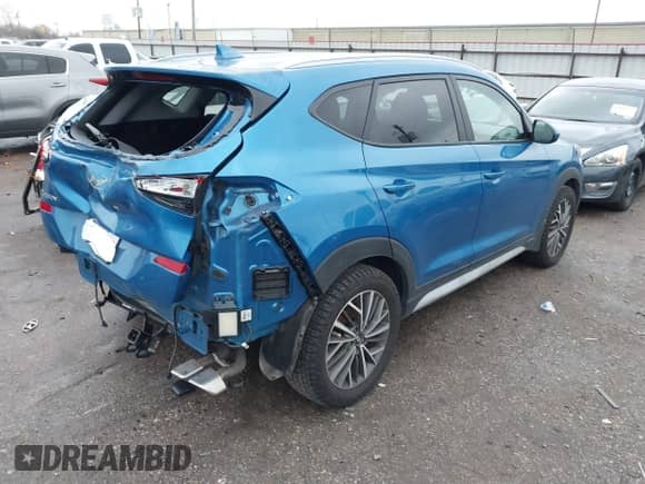 2021 Hyundai Tucson Limited z VIN KM8J33AL7MU284808, wystawiony jako IAAI lot #41330619 z przebiegiem 59 700 mil mil oraz . Historia ofert i sprzedaży dostępna na DreamBid. Obrazek 4.