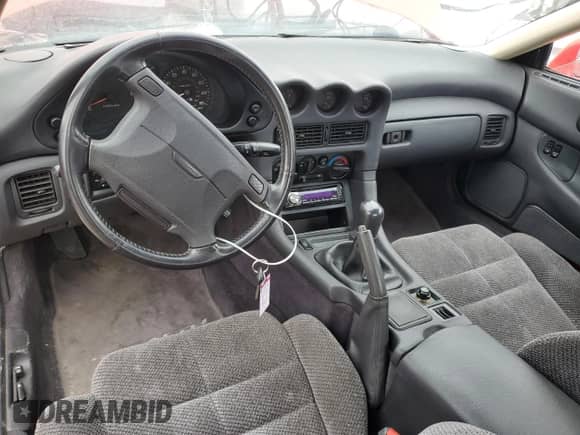 1991 Dodge Stealth with VIN JB3XD44S6MY006996, listed as a Copart auction lot 76830984 with 109,520 mi miles and Salvage title. Bid and sale history available at DreamBid. Image 8.