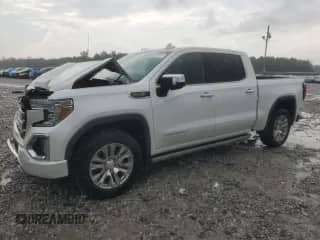 2019 GMC Sierra 1500 Denali with VIN 1GTU9FEL5KZ424253, listed as a Copart auction lot 69327755 with 44,264 mi miles and Salvage title. Bid and sale history available at DreamBid. Image 1.