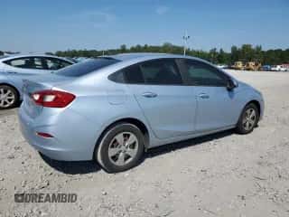 2018 Chevrolet Cruze LS z VIN 1G1BB5SM2J7201609, wystawiony jako Copart lot #80364865 z przebiegiem 108 304 mil mil oraz Szkoda całkowita • Salvage title. Historia ofert i sprzedaży dostępna na DreamBid. Obrazek 3.