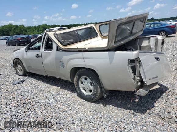2005 Chevrolet Colorado LS Z85 with VIN 1GCCS196458122938, listed as a Copart auction lot 63847245 with 144,632 mi miles and Salvage title. Bid and sale history available at DreamBid. Image 2.