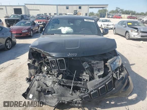 2021 Jeep Grand Cherokee 80th Anniversary with VIN 1C4RJFBGXMC672444, listed as a Copart auction lot 70881315 with 79,365 mi miles and Salvage title. Bid and sale history available at DreamBid. Image 5.