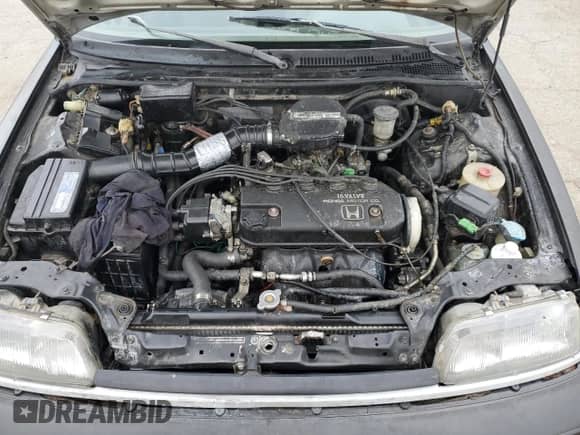 1991 Honda Civic z VIN 1HGED3658ML072049, wystawiony jako Copart lot #87925505 z przebiegiem 292 209 mil mil oraz Czysty tytuł • Clean title. Historia ofert i sprzedaży dostępna na DreamBid. Obrazek 11.