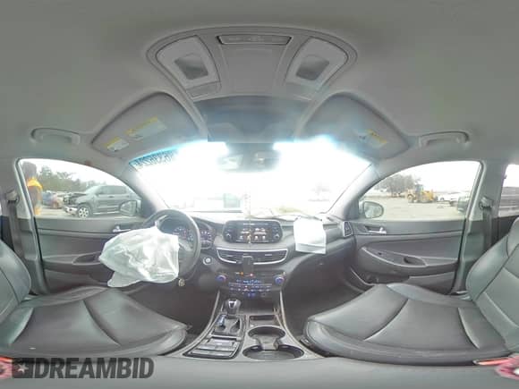 2021 Hyundai Tucson Sport with VIN KM8J33ALXMU305876, listed as a Copart auction lot 86336224 with 37,434 mi miles and Non repairable. Bid and sale history available at DreamBid. Image 13.