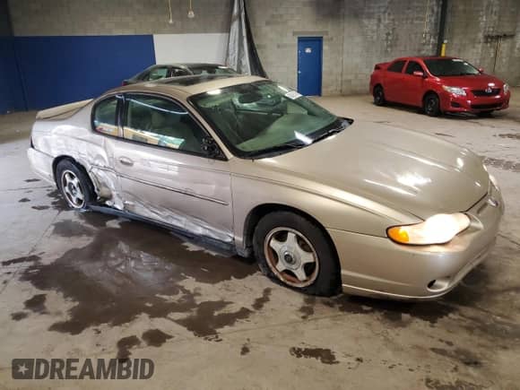 2004 Chevrolet Monte Carlo LS z VIN 2G1WW12E749235426, wystawiony jako Copart lot #60065785 z przebiegiem 239 761 mil mil oraz Szkoda całkowita • Salvage title. Historia ofert i sprzedaży dostępna na DreamBid. Obrazek 4.