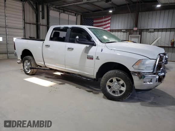 2012 Dodge RAM with VIN 3C63D3DL9CG262193, listed as a Copart auction lot 52399995 with Not provided miles and Salvage title. Bid and sale history available at DreamBid. Image 4.