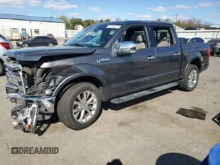 2015 Ford F-150 Lariat с VIN 1FTEW1EF5FFA52463, выставлен на аукционе Copart как лот 82351675 с пробегом 154 581 миль миль и Списание • Salvage title. История ставок и продаж доступна на DreamBid. Изображение 1.