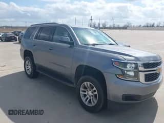 2019 Chevrolet Tahoe LS with VIN 1GNSKAKC7KR347704, listed as a IAAI auction lot 41532849 with 219,466 mi miles and . Bid and sale history available at DreamBid. Image 1.
