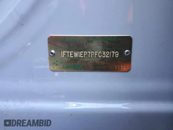 2023 Ford F-150 XL z VIN 1FTEW1EP7PFC32179, wystawiony jako Copart lot #67025025 z przebiegiem Nie podano mil oraz Czysty tytuł • Clean title. Historia ofert i sprzedaży dostępna na DreamBid. Obrazek 13.