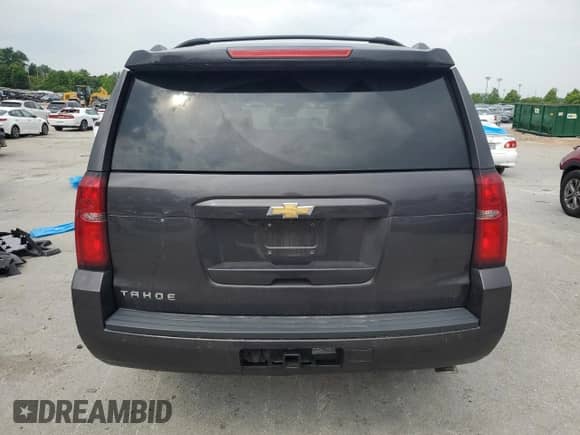 2017 Chevrolet Tahoe LS с VIN 1GNSKAKC1HR387687, выставлен на аукционе Copart как лот 58974185 с пробегом 124 717 миль миль и Списание • Salvage title. История ставок и продаж доступна на DreamBid. Изображение 6.