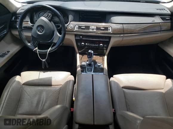 2012 BMW 7 Series 750i with VIN WBAKA8C50CDV99875, listed as a Copart auction lot 61663985 with 145,289 mi miles and Clean title. Bid and sale history available at DreamBid. Image 8.