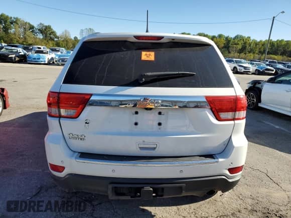 2013 Jeep Grand Cherokee Limited with VIN 1C4RJFBGXDC580878, listed as a Copart auction lot 85937305 with 188,046 mi miles and Salvage title. Bid and sale history available at DreamBid. Image 6.