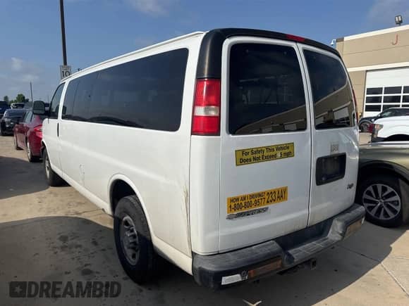 2016 Chevrolet Express Passenger LS with VIN 1GAZGNFG6G1212421, listed as a IAAI auction lot 42829307 with 268,858 mi miles and . Bid and sale history available at DreamBid. Image 21.