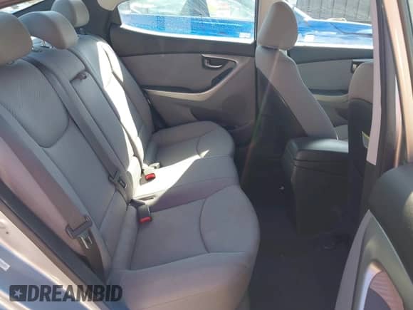 2013 Hyundai Elantra GLS with VIN KMHDH4AE0DU928848, listed as a IAAI auction lot 43355279 with 130,931 mi miles and . Bid and sale history available at DreamBid. Image 8.