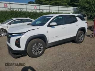 2026 Chevrolet Equinox AWD LT с VIN 3GNAXPEGXTL125861, выставлен на аукционе Copart как лот 67824125 с пробегом 1 400 миль миль и На запчасти • Non repairable. История ставок и продаж доступна на DreamBid. Изображение 1.