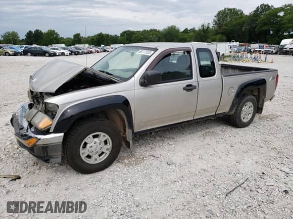 2006 Chevrolet Colorado Work Truck с VIN 1GCCS198968292280, выставлен на аукционе Copart как лот 56117333 с пробегом 147 268 миль миль и Списание • Salvage title. История ставок и продаж доступна на DreamBid. Изображение 1.