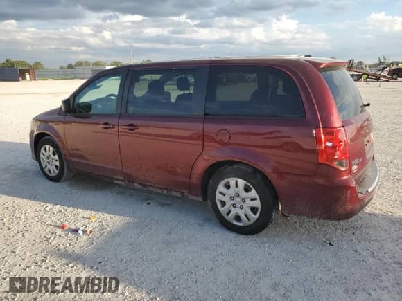 2018 Dodge Grand Caravan SE с VIN 2C4RDGBG4JR273108, выставлен на аукционе Copart как лот 78760504 с пробегом Не указан миль и На запчасти • Non repairable. История ставок и продаж доступна на DreamBid. Изображение 2.