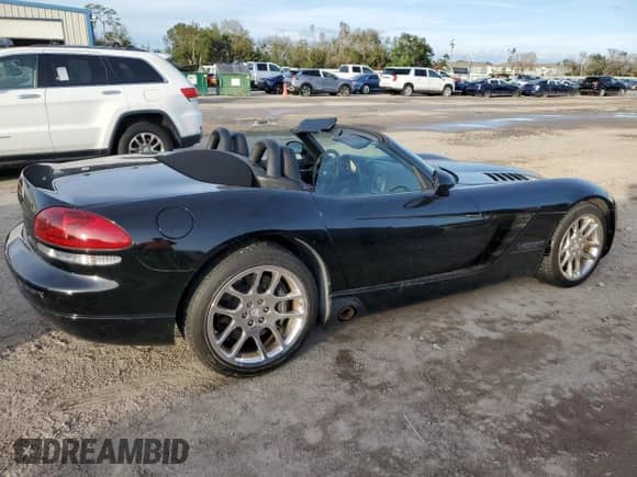 2003 Dodge Viper SRT-10 with VIN 1B3JR65Z43V500840, listed as a Copart auction lot 79763534 with 8,116 mi miles and Non repairable. Bid and sale history available at DreamBid. Image 3.
