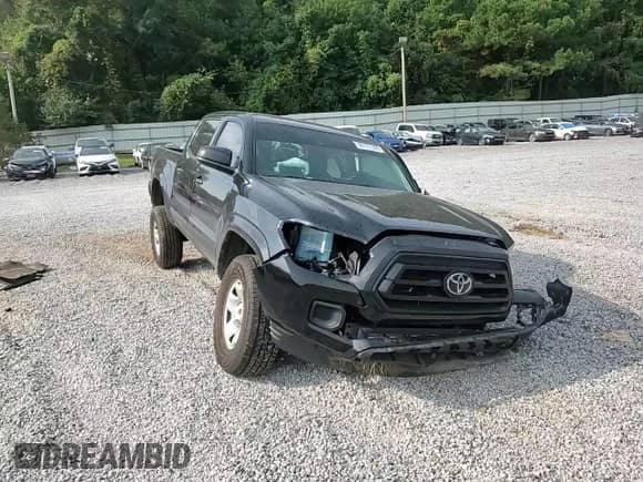 2021 Toyota Tacoma SR with VIN 3TMCZ5AN5MM403856, listed as a Copart auction lot 80177395 with 30,420 mi miles and Salvage title. Bid and sale history available at DreamBid. Image 13.