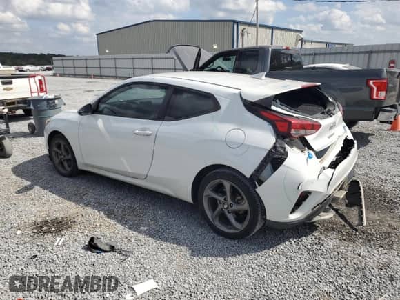 2019 Hyundai Veloster 2.0 z VIN KMHTG6AF8KU003153, wystawiony jako Copart lot #69973973 z przebiegiem 65 560 mil mil oraz . Historia ofert i sprzedaży dostępna na DreamBid. Obrazek 2.