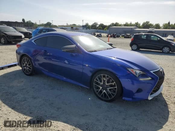 2016 Lexus RC 200t F Sport с VIN JTHHA5BC9G5001597, выставлен на аукционе Copart как лот 54429235 с пробегом 83 919 миль миль и Списание • Salvage title. История ставок и продаж доступна на DreamBid. Изображение 4.