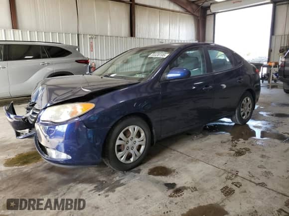 2010 Hyundai Elantra GLS with VIN KMHDU4AD5AU868600, listed as a Copart auction lot 84438195 with 131,035 mi miles and Salvage title. Bid and sale history available at DreamBid. Image 1.