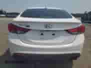 2014 Hyundai Elantra with VIN KMHDH6AH8EU027735, listed as a Copart auction lot 60606755 with 122,950 mi miles and Clean title. Bid and sale history available at DreamBid. Image 6.