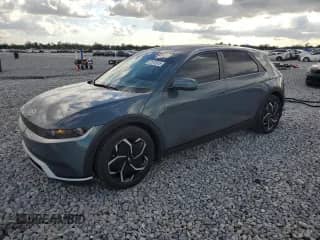 2022 Hyundai Ioniq 5 SEL с VIN KM8KN4AE7NU073647, выставлен на аукционе Copart как лот 87372915 с пробегом 26 143 миль миль и Списание • Salvage title. История ставок и продаж доступна на DreamBid. Изображение 1.