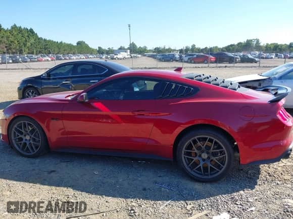 2022 Ford Mustang GT with VIN 1FA6P8CF8N5135411, listed as a IAAI auction lot 43071297 with 10,720 mi miles and . Bid and sale history available at DreamBid. Image 15.