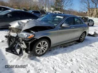 2016 Mercedes-Benz C 300 Luxury with VIN WDDWF4KB5GR149806, listed as a Copart auction lot 43512885 with 183,899 mi miles and Salvage title. Bid and sale history available at DreamBid. Image 1.