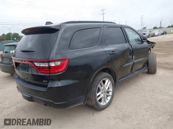 2023 Dodge Durango GT z VIN 1C4RDJDG9PC677551, wystawiony jako IAAI lot #42420746 z przebiegiem Nie podano mil oraz . Historia ofert i sprzedaży dostępna na DreamBid. Obrazek 4.