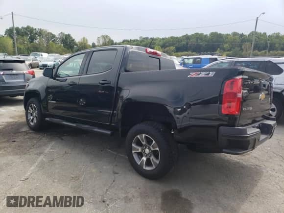 2019 Chevrolet Colorado 2WD Z71 with VIN 1GCGSDEA8K1169553, listed as a Copart auction lot 71304044 with 75,586 mi miles and Salvage title. Bid and sale history available at DreamBid. Image 2.