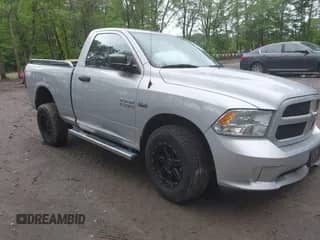 2016 Ram 1500 Express with VIN 3C6JR6AT4GG311983, listed as a IAAI auction lot 42259072 with 124,963 mi miles and . Bid and sale history available at DreamBid. Image 1.