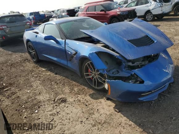 2016 Chevrolet Corvette Z51 3LT z VIN 1G1YM2D74G5120271, wystawiony jako Copart lot #67596254 z przebiegiem Nie podano mil oraz Szkoda całkowita • Salvage title. Historia ofert i sprzedaży dostępna na DreamBid. Obrazek 4.