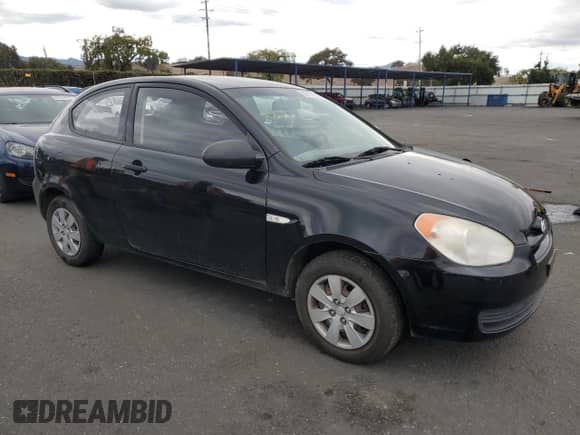 2009 Hyundai Accent Auto GS with VIN KMHCM36C49U139425, listed as a Copart auction lot 86657135 with 127,123 mi miles and Clean title. Bid and sale history available at DreamBid. Image 4.