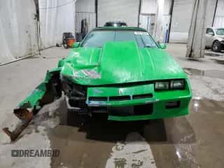 1984 Chevrolet Camaro Berlinetta с VIN 1G1AS8713EL214250, выставлен на аукционе Copart как лот 76113554 с пробегом Не указан миль и Списание • Salvage title. История ставок и продаж доступна на DreamBid. Изображение 5.