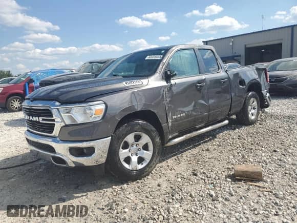 2021 Ram 1500 Big Horn z VIN 1C6SRFBT4MN788791, wystawiony jako Copart lot #80455655 z przebiegiem 24 683 mil mil oraz Nie do naprawy • Non repairable. Historia ofert i sprzedaży dostępna na DreamBid. Obrazek 1.
