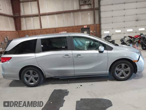 2021 Honda Odyssey EX with VIN 5FNRL6H50MB013310, listed as a IAAI auction lot 43332324 with 87,756 mi miles and . Bid and sale history available at DreamBid. Image 13.