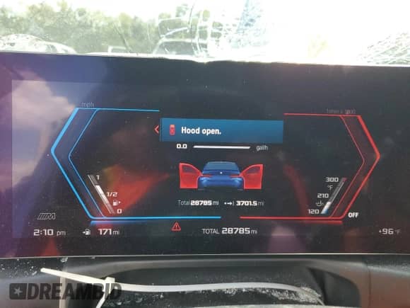 2023 BMW M3 Competition xDrive z VIN WBS43AY07PFP16736, wystawiony jako Copart lot #81486875 z przebiegiem 28 785 mil mil oraz Szkoda całkowita • Salvage title. Historia ofert i sprzedaży dostępna na DreamBid. Obrazek 9.